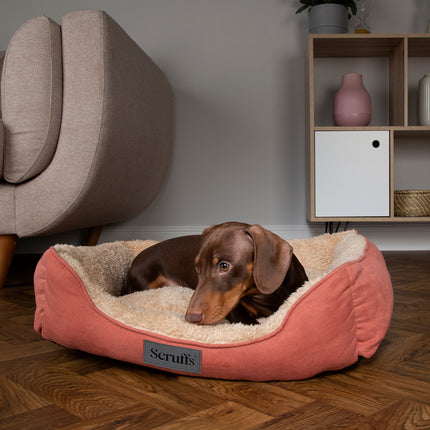 Scruffs - Cosy Box Bed Terracotta (60 x 50cm)