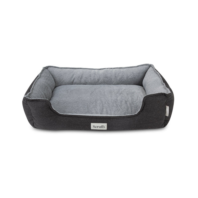 Scruffs - Harvard Orthopaedic Box Bed Graphite Grey (90 x 70cm)