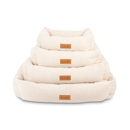 Scruffs Boucle Box Bed 60cm - Ivory
