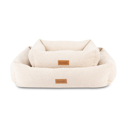 Scruffs Boucle Box Bed 60cm - Ivory