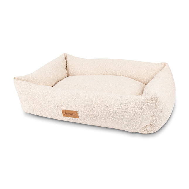 Scruffs Boucle Box Bed 90cm - Ivory