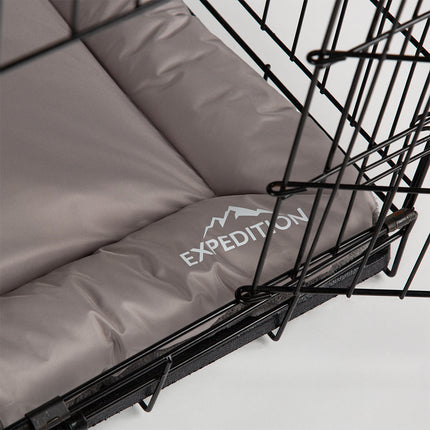 Scruffs Expedition Reversible Crate Mat Storm Grey 75cm