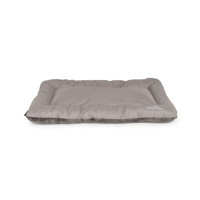 Scruffs Expedition Reversible Crate Mat Storm Grey 90cm