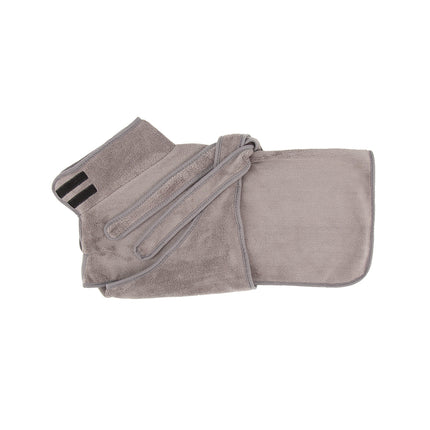 Scruffs Expedition Pet Drying Robe Storm Grey 40cm