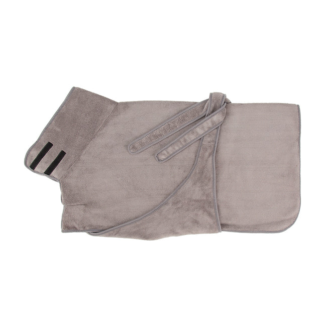 Scruffs Expedition Pet Drying Robe Storm Grey 60cm