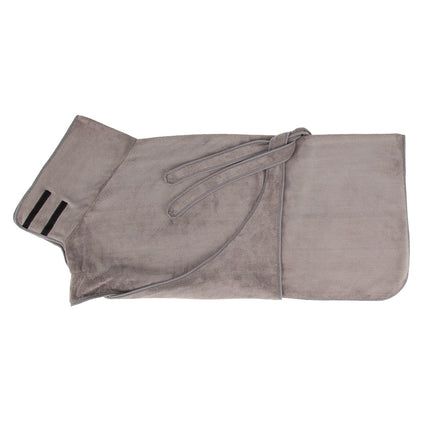 Scruffs Expedition Pet Drying Robe Storm Grey 76cm