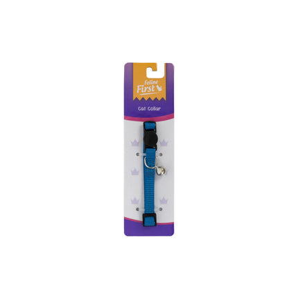 Feline First Cat Collar Blue