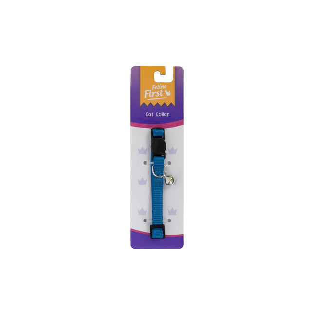 Feline First Cat Collar Blue