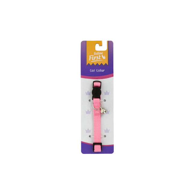 Feline First Cat Collar Pink