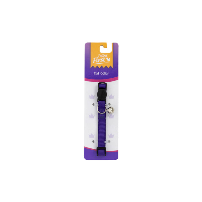 Feline First Cat Collar Purple