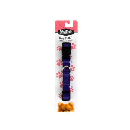 WagTime Essentials Dog Collar Purple - Large