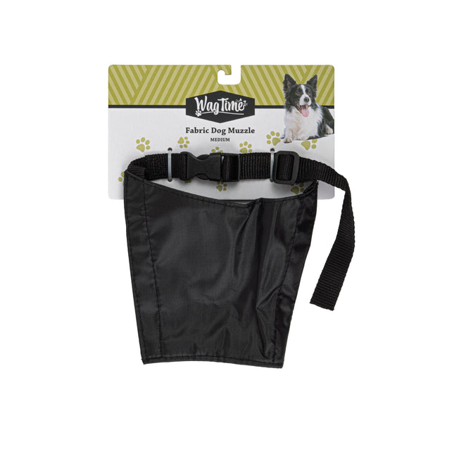 WagTime Fabric Dog Muzzle - Large