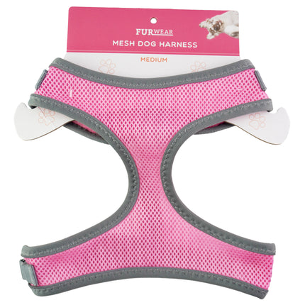 Furwear - Mesh Dog Harness (Pink)