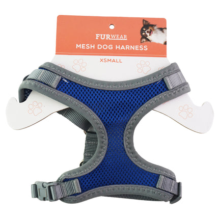 Furwear - Mesh Dog Harness (Blue)