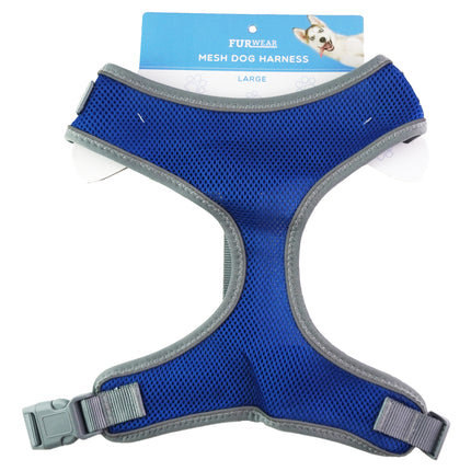 Furwear - Mesh Dog Harness (Blue)