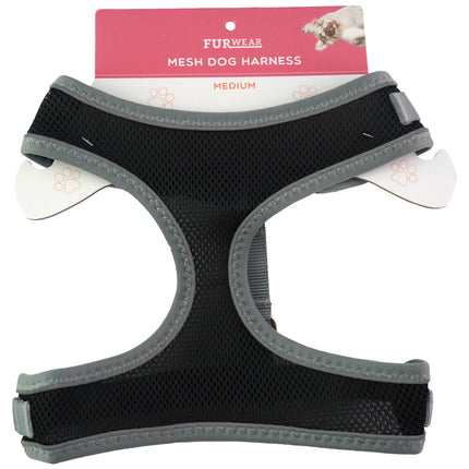 Furwear - Mesh Dog Harness (Black)