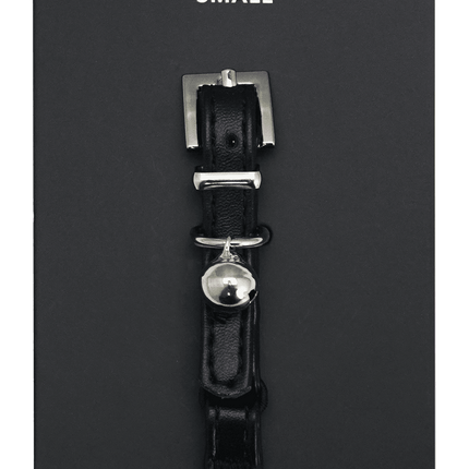 Dan & Sam - Vegan Leather Cat Collar (Black)