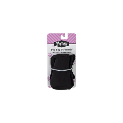 WagTime Poo Bag Dispenser - Black
