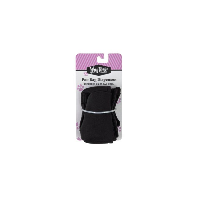 WagTime Poo Bag Dispenser - Black