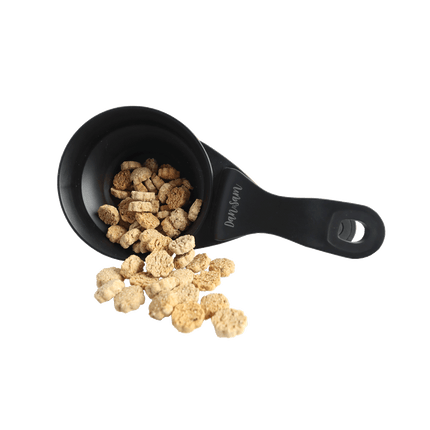 Dan & Sam - 3 in 1 Food Scoop Black (1/2 Cup)