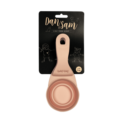 Dan & Sam - 3 in 1 Food Scoop Blush (1/2 Cup)