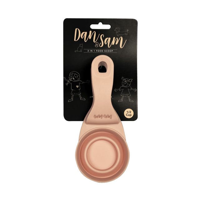 Dan & Sam - 3 in 1 Food Scoop Blush (1/2 Cup)
