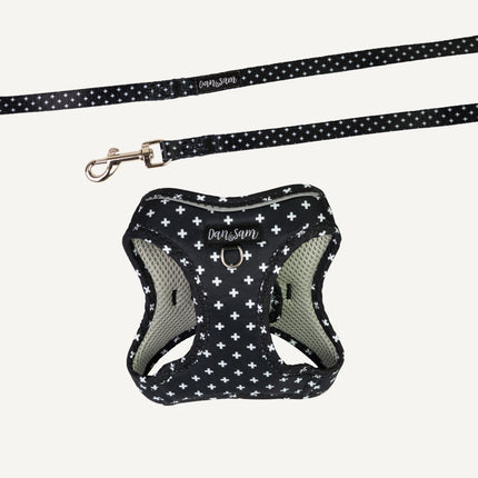 Dan & Sam - Cat Step-in Harness & Lead (Crossways) - Small