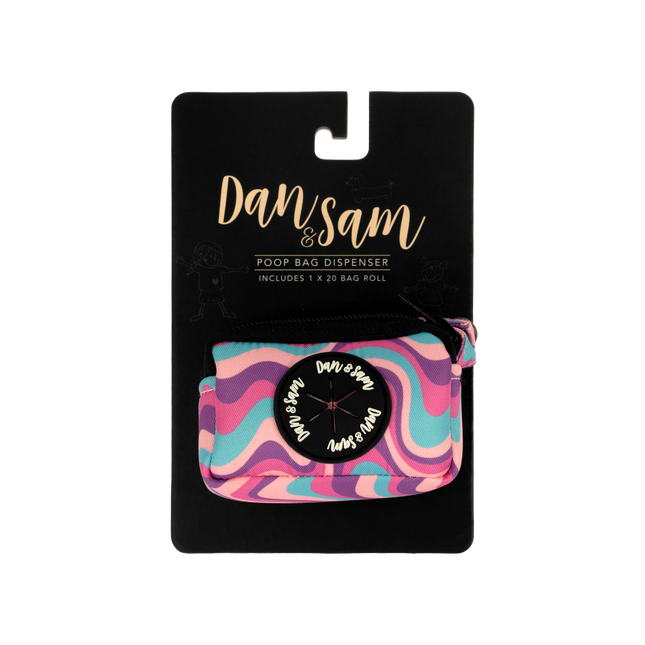 Dan & Sam - Poop Bag Dispenser (Disco Party)