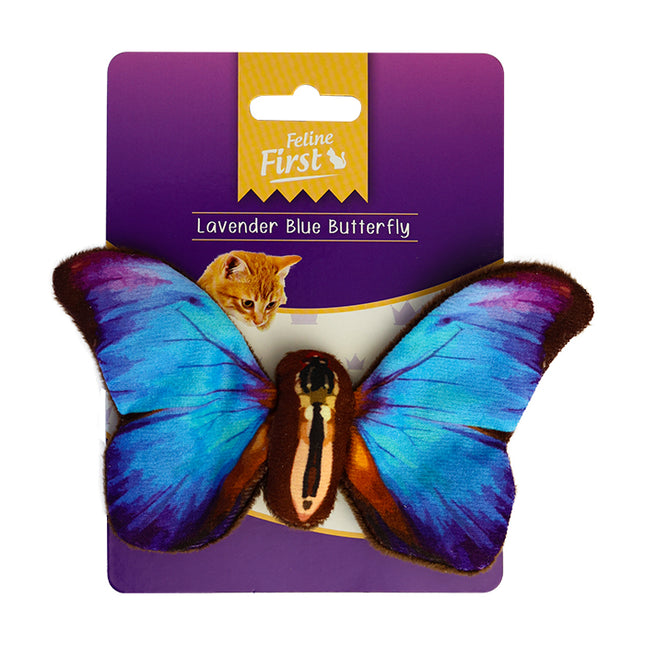 Feline First Lavender Blue Butterfly
