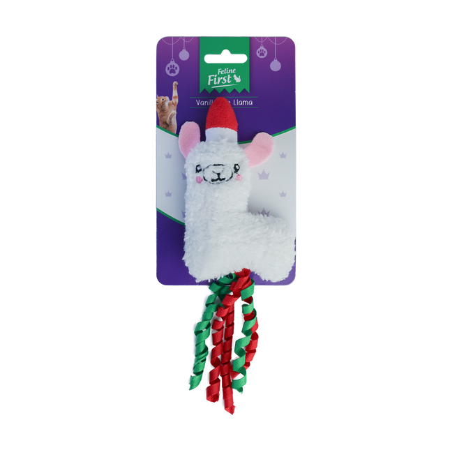 Feline First - Christmas Vanilla the Llama (13cm)