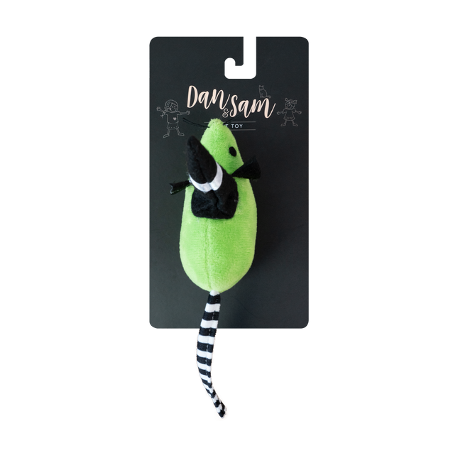 Dan & Sam - Green Witch Mouse (19cm)