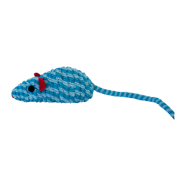 Feline First Blue Zebra Mouse