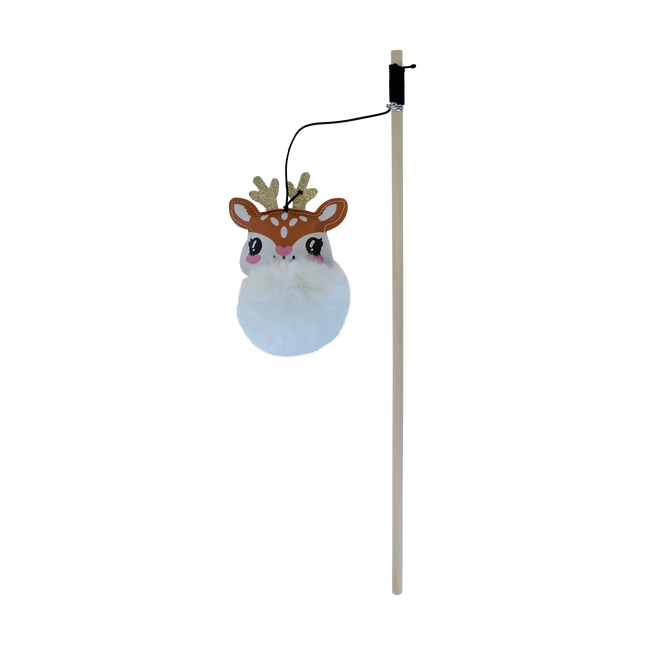 Feline First Leaping Deer Wand