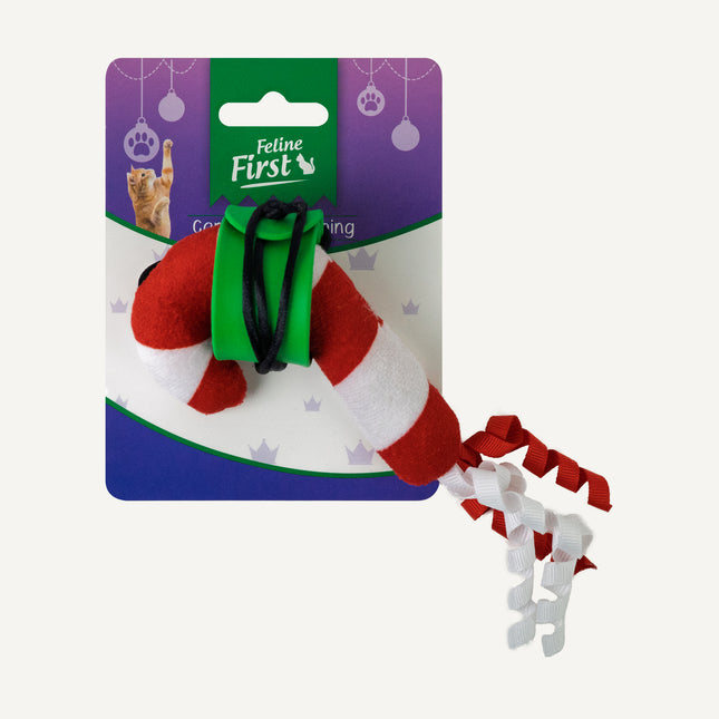 Feline First Christmas Candy Cane Fishing