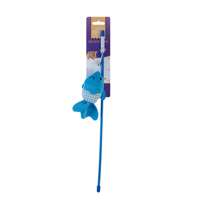Feline First Flipper the Fish Cat Wand
