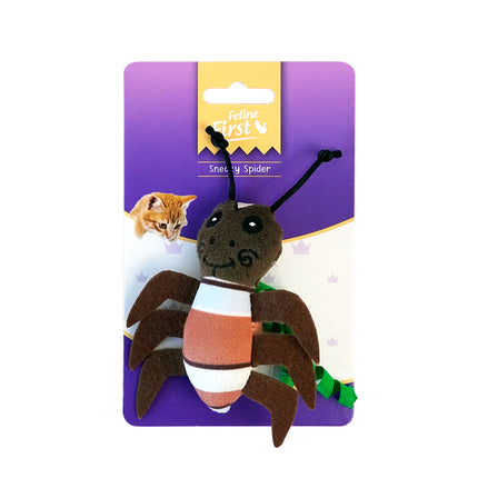 Feline First Sneaky Spider
