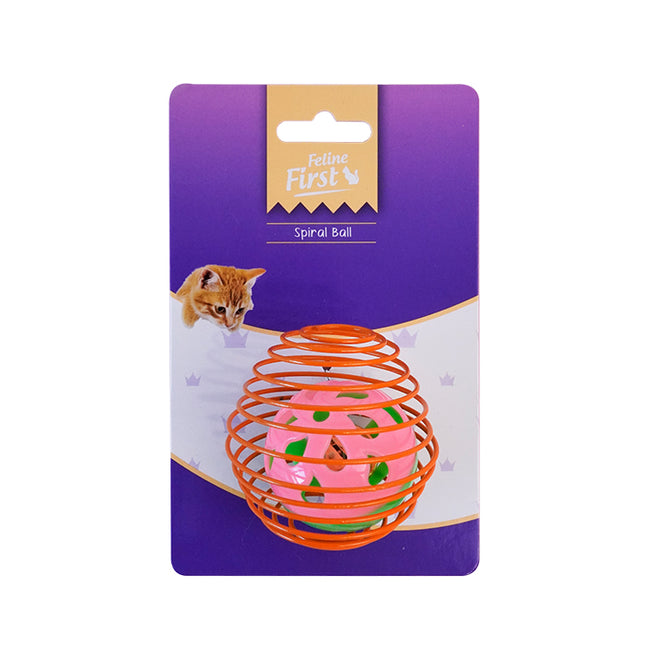 Feline First Spiral Ball