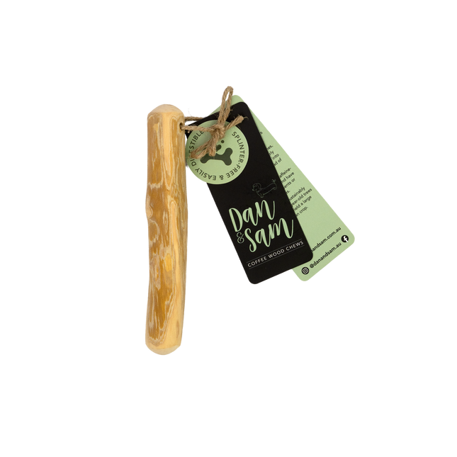 Dan & Sam - Natural Coffee Wood Chew (Small)