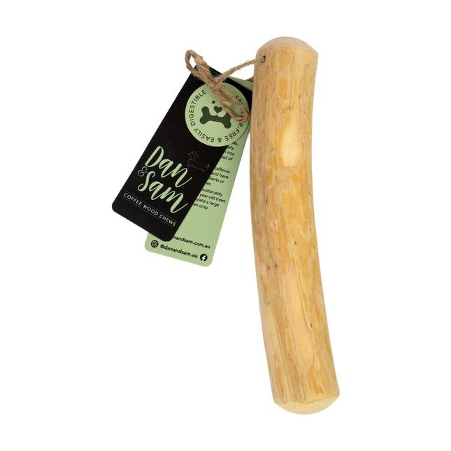Dan & Sam - Natural Coffee Wood Chew (Large)