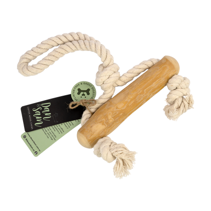 Dan & Sam - Trapeze Coffee Wood Rope Toy