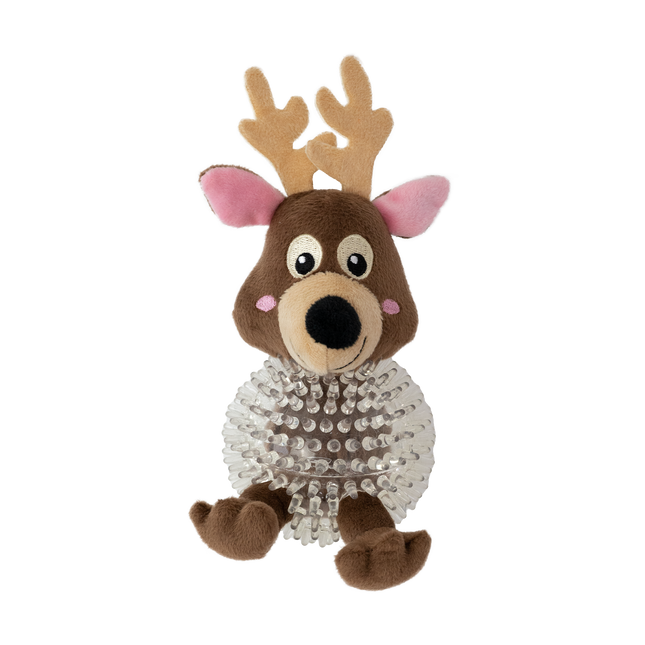 Dan & Sam Christmas Reindeer Spike Ball