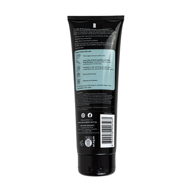 Dan & Sam Sparkle and Shine Dog Shampoo 250ml