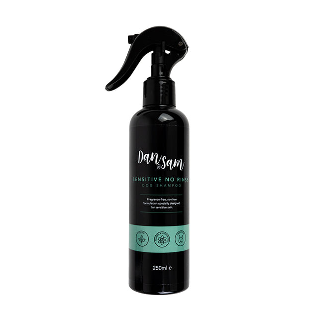 Dan & Sam Sensitive No Rinse Dog Shampoo Spray 250ml