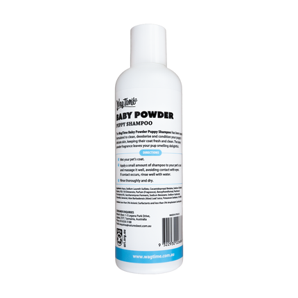 WagTime Baby Powder Puppy Shampoo 250ml