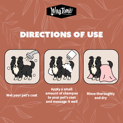 WagTime Oatmeal Dog Shampoo 250ml