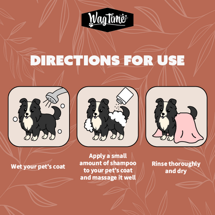 WagTime Oatmeal Dog Shampoo 250ml
