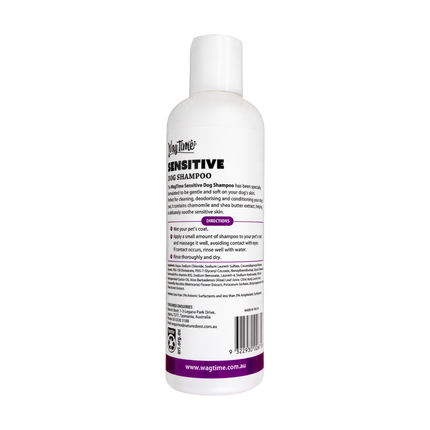 WagTime Sensitive Dog Shampoo 250ml