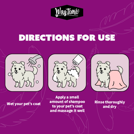 WagTime Sensitive Dog Shampoo 250ml