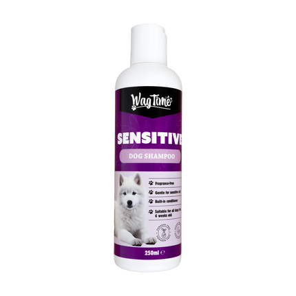 WagTime Sensitive Dog Shampoo 250ml