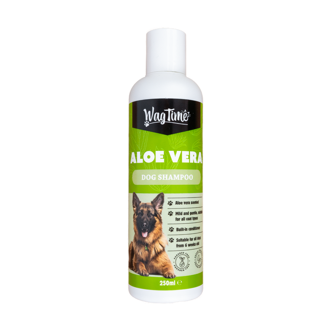 WagTime Aloe Vera Dog Shampoo 250ml